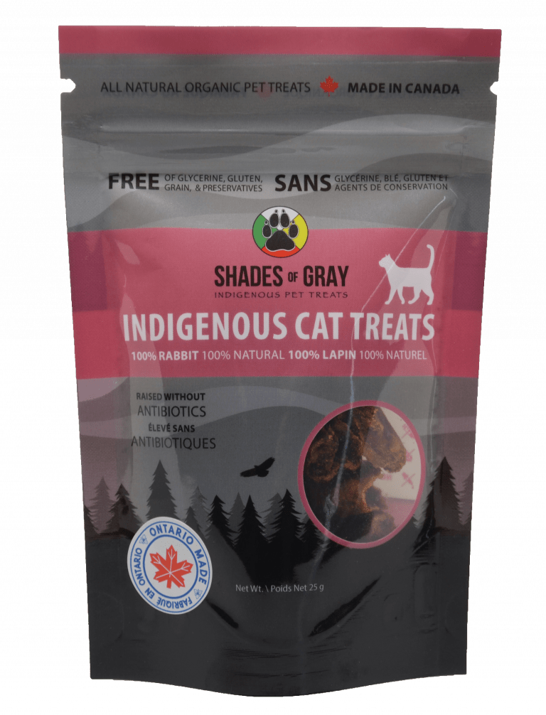 Indigenous Cat Treats Shades of Gray